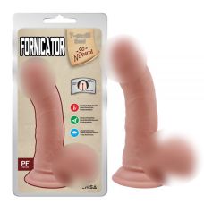 Фаллоимитатор на присоске телесного цвета Chisa Fornicator