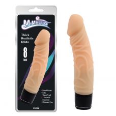 Вибратор реалистичный с венами силиконовый телесного цвета Chisa Thick realistic dilio