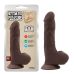 Фалоімітатор реалістичний на присосці коричневого кольору Chisa Bottomless Pleasure