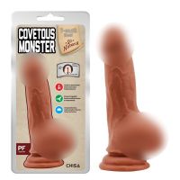 Фаллоимитатор на присоске телесного цвета Chisa Covetous Monster