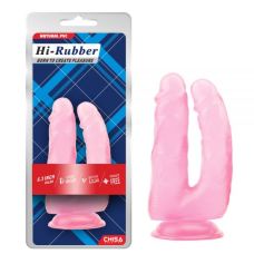 Розовый двойной фаллоимитатор 6.3 Inch Dildo
