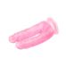 Розовый двойной фаллоимитатор 6.3 Inch Dildo Розовый двойной фаллоимитатор 6.3 Inch Dildo