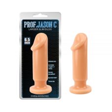 Анальная продка с головкой бежевая Chisa Large Slim Dildo