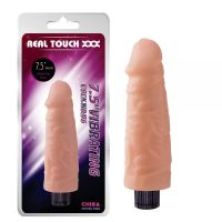 Вібратор реалістичний із кібершкіри тілесного кольору Chisa Cock 6