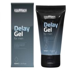 Гель для відстрочення оргазму з легким ефектом охолодження Cobeco Pharma CoolMann Delay Gel 40мл