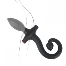 Надувная анальная пробка с собачьим хвостиком для фистинга Bdsm4u