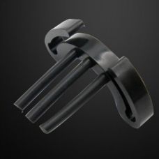 Чоловічий фіксатор для поясу вірності силіконовий чорний Bdsm4u