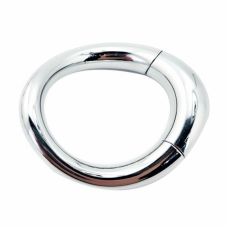 Фиксатор металлический для члена серебристого цвета Bdsm4u Small