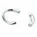 Кольцо фиксатор для пениса Bdsm4u Stainless Steel Magnet Curved Penis Ring Medium