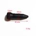 Затискачі для сосків гвинтові чорного кольору Bdsm4u magnet screw Затискачі для сосків гвинтові чорного кольору Bdsm4u magnet screw