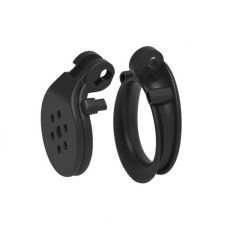 Пояс верности мужской БДСМ из нейлоновой смолы черного цвета Bdsm4u