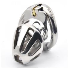 Мужской пояс верности из нержавеющей стали ZA888-S-STEEL