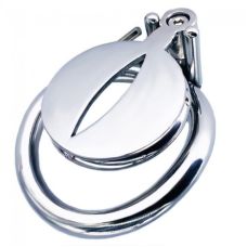 Клетка для члена из нержавеющей стали серебристая NEW-189