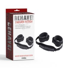 Оковы для рук с рукояткой черные Chisa Ignite Your Fantasy Cuffs