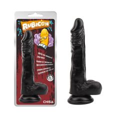 Фалоімітатор реалістичний на присосці чорного кольору Chisa Rubicon Bronco Rider