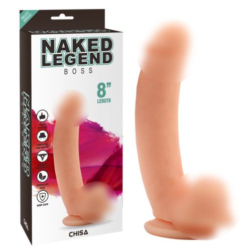 Реалистичный фаллоимитатор на присоске Naked Legend Boss