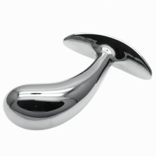Анальний стимулятор Metal G-spot Plug Large