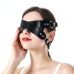 Маска для очей зі штучної шкіри чорного кольору Bdsm4u Маска для очей зі штучної шкіри чорного кольору Bdsm4u