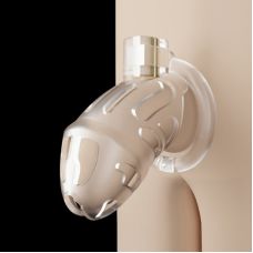 Пояс верности мужской БДСМ прозрачного цвета Bdsm4u New 186