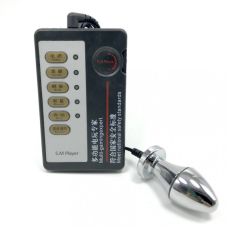 Пробка для вагінальної або анальної стимуляції електрикою Bdsm4u