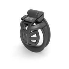 Устройство целомудрия двойное мужское черного цвета Bdsm4u Super Light Ring Z