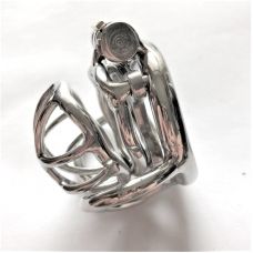 Пояс верности мужской из нержавеющей стали серебристого цвета Bdsm4u