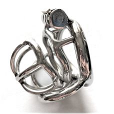 Чоловічий пристрій цнотливості на пеніс із сталі ZS124