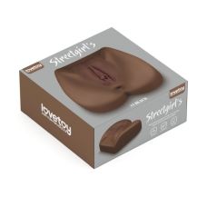 Мастурбатор вагіна та анус коричневого кольору Lovetoy Streetgirls 1