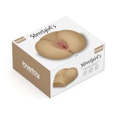 Мастурбатор вагіна та анус тілесного кольору Lovetoy Streetgirls 3