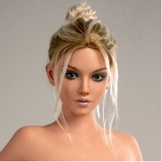 Сменная голова для реалистичной куклы блондинка Скарлетт Realdoll