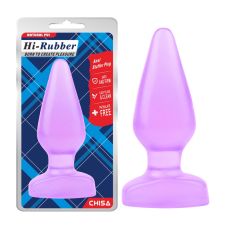 Анальний корок фіолетового кольору Chisa Anal Stuffer Plug