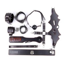 Набір БДСМ для постільних ігор та сексу чорного кольору Shades of Love з 7 предметів