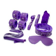 Набір БДСМ для постільних ігор з 7 предметів фіолетового кольору Shades of Love