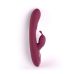 Вибратор для точки G и с отростком для клитора бордового цвета Vscnovelty Desire luxury rabbit Greedy Girl Вибратор для точки G и с отростком для клитора бордового цвета Vscnovelty Desire luxury rabbit Greedy Girl