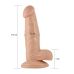 Фалоімітатор на присосці тілесного кольору Lovetoy Real Extreme Dildo Фалоімітатор на присосці тілесного кольору Lovetoy Real Extreme Dildo