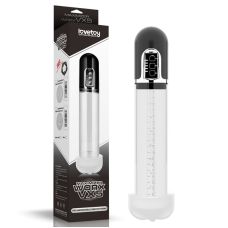 Помпа вакуумная для пениса прозрачного цвета Lovetoy Maximizer Worx VX5 Rechargeable Pump Vagina