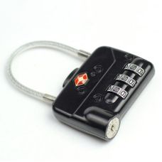 Пояс вірності унісекс з кодовим замком чорного кольору Uabdsm