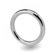 Ерекційне кільце сріблястого кольору Uabdsm Penis Ring