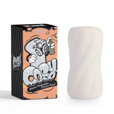 Мастурбатор для мужчин белого цвета Chisa Pleasure Pocket 