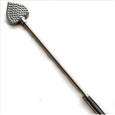 Стек БДСМ в форме стрелы металлическая серебристого цвета Uabdsm