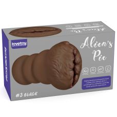 Мастурбатор вагіна для чоловіків коричневого кольору Lovetoy Aliens Pie Masturbator №3