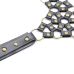 Портупея женская черного цвета Bdsm4u Connecting waist collar