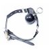 Кляп шарик в рот БДСМ с кольцом черного цвета Bdsm4u