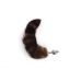 Анальная металлическая пробка серебристого цвета с хвостом Chisa Frisky Fox Tail Butt Plug Анальная металлическая пробка серебристого цвета с хвостом Chisa Frisky Fox Tail Butt Plug