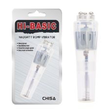Клиторальный пластиковый стимулятор прозрачного цвета Chisa Naughty Romp Vibrator