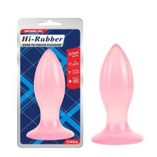 Анальная пробка на присоске розового цвета Chisa Butt Plug