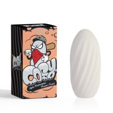 Мастурбатор для мужчин белого цвета Chisa Alpha masturbator pleasure pocket