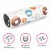 Компактный вибратор для клитора с принтом Lovetoy Rechargeable Donut Massager Компактный вибратор для клитора с принтом Lovetoy Rechargeable Donut Massager
