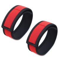 Регулируемые наручники БДСМ красного цвета Bdsm4u Neoprene аrmband