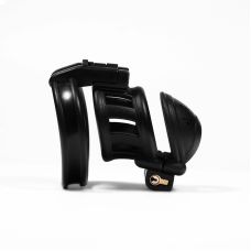 Пояс верности мужской БДСМ черного цвета Bdsm4u размер Medium